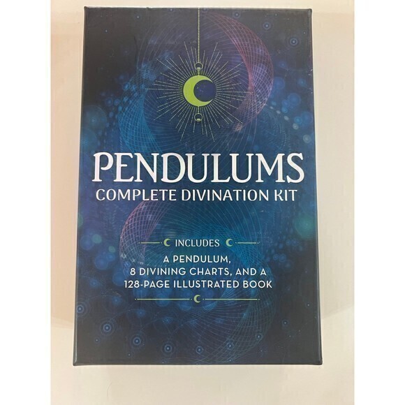Pendulums Complete Divination Kit With Cards & Book - Picture 1 of 7